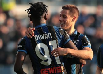 Duván y Muriel, asistencias y goles en victoria de Atalanta