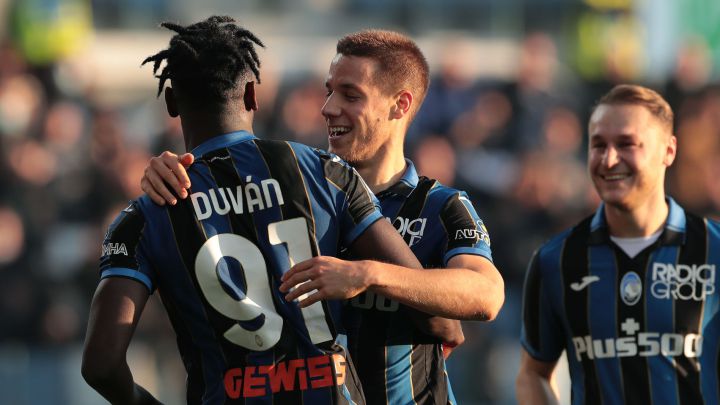 Duván y Muriel, asistencias y goles en victoria de Atalanta
