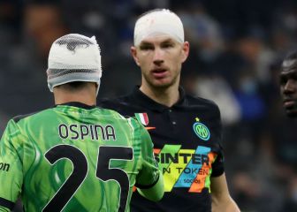 Susto con Ospina en derrota de Napoli ante Inter