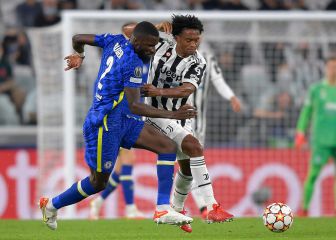 Cuadrado, clave en la batalla táctica de Tuchel y Allegri