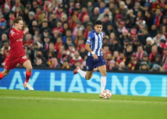 Luis Díaz, destacado a pesar de la derrota ante Liverpool