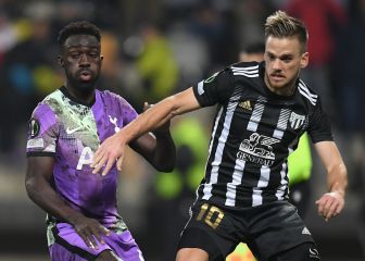 Davinson, responsable en derrota de Tottenham en UECL