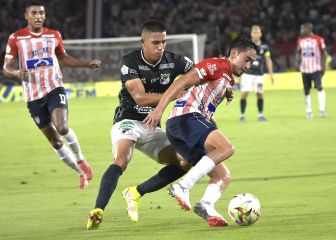 Junior y Cali empatan en un partidazo en el Metropolitano