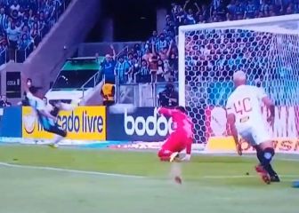 El gol de Campaz con Gremio ante Atlético Mineiro