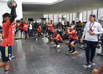 Selección Colombia sub 17 inicia trabajos en Bogotá