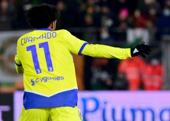 Cuadrado, señalado en el empate de la Juventus