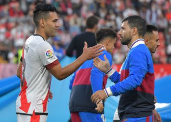 Falcao despide al Kun Agüero: 
