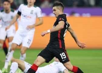 Borré brilla en Frankfurt: Gol y asistencia para la victoria