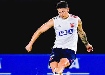 James, en los planes de Rueda para enfrentar a Honduras