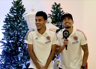 Entre cantos y risas, Selección desea feliz Navidad a Colombia