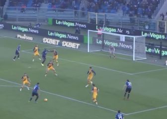 El gol que provocó Luis Muriel ante la Roma