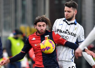 Atalanta iguala con Genoa en el cierre del 2021