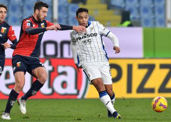 Atalanta, con Duván y Muriel, sufre con Genoa y empata