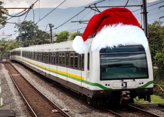 Horario del metro de Medellín en Nochebuena y Navidad