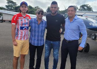 Borja llega a Barranquilla para firmar con Junior
