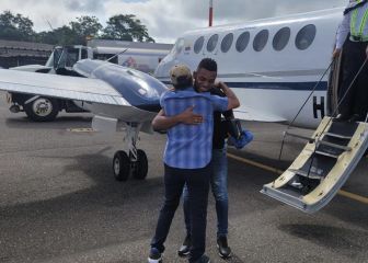 Miguel Ángel Borja aterriza en Barranquilla