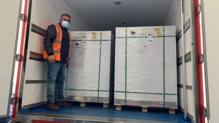 Colombia recibe nuevas dosis de biológicos Sinovac contra el COVID-19