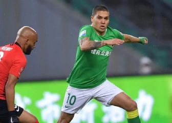 Los números que deja Juanfer Quintero en su aventura china