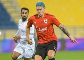 James asiste ante Al Wakrah, pero el juego se suspende