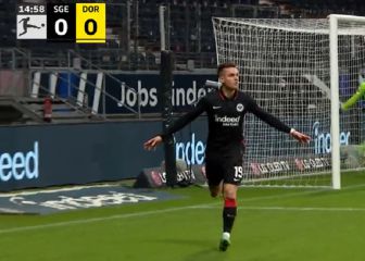 ¡Goleador! Santos Borré y su doblete ante Dortmund