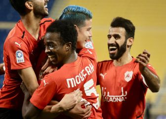 James, imparable: Doblete y asistencia con Al Rayyan