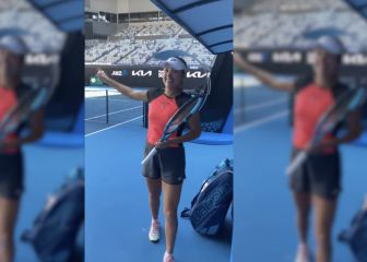 La felicidad de Camila Osorio de estar en el Australian Open
