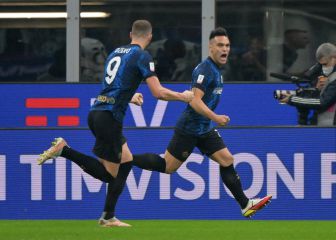 Inter gana en el último minuto y es campeón de la Supercopa