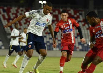 Colombia vs Junior y Real Cartagena, en imágenes