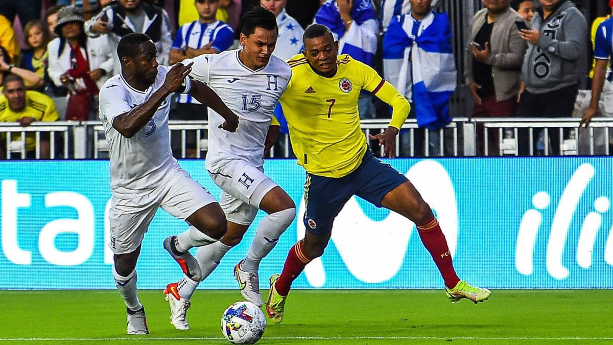 La Selección Colombia venció 2-1 a Honduras en un amistoso.