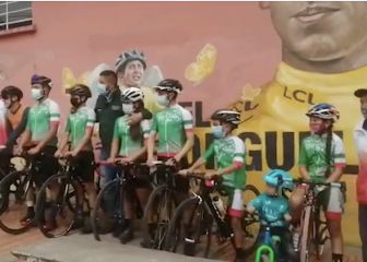 Niños de Zipaquirá envían apoyo a Egan desde su mural