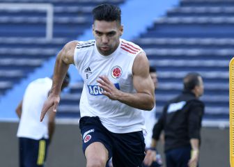 Colombia entrena en el Metro a dos días del duelo ante Perú