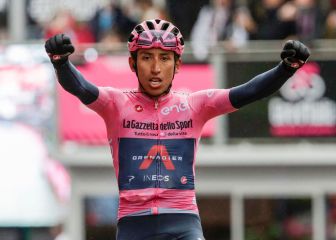 Emotivo homenaje a Egan Bernal en Rivarolo Canavese