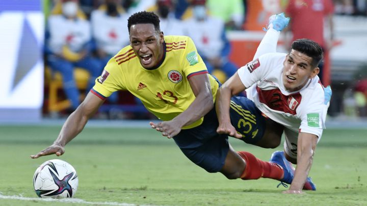Yerry Mina sale de la convocatoria de Colombia