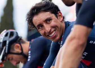 Egan Bernal sale bien de las cirugías en la mano y boca