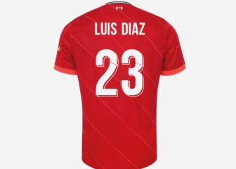 Luis Díaz elige el número 23 para jugar en Liverpool