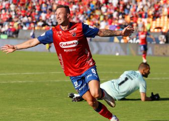 DIM vence al Deportivo Cali con doblete de Luciano Pons