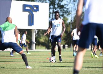 Colombia entrena en Córdoba y espera el apoyo del país