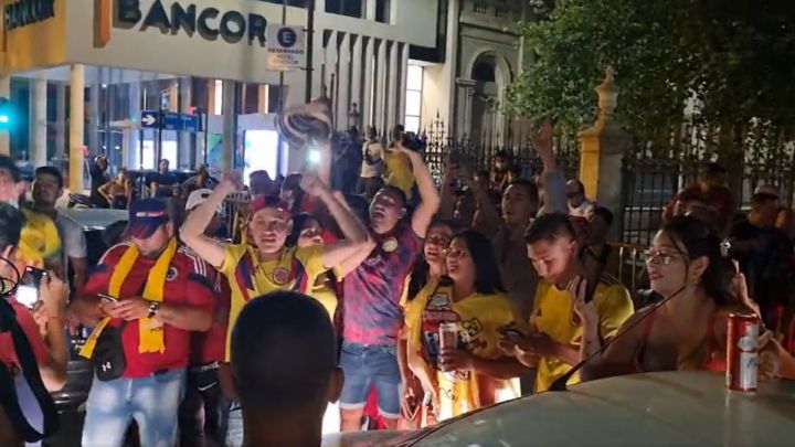 La afición respalda a la Selección Colombia en Córdoba