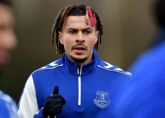Dele Alli, a ocupar el lugar que tenía James en Everton