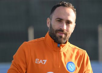 Ospina se recupera y regresa a entrenamientos con Napoli