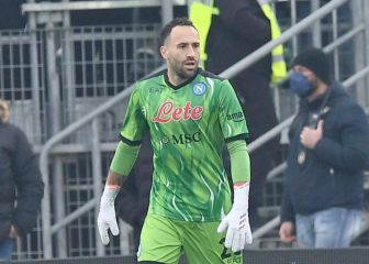 David Ospina reaparece en triunfo de Napoli ante Venezia