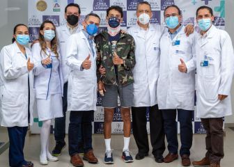 Egan Bernal es dado de alta