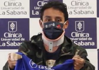 Egan Bernal y las palabras a los médicos que le salvaron la vida
