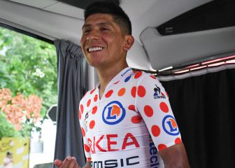 Nairo y su primera cana: 