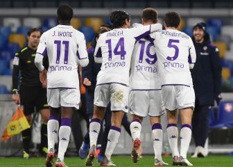 Fiorentina sorprende al Atalanta en Bérgamo y clasifica a semis