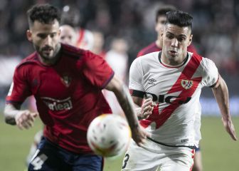 Falcao lucha pero Rayo cae goleado ante Osasuna