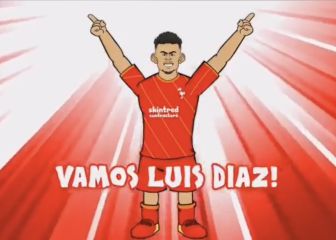 Luis Díaz y su canción que es viral en Inglaterra