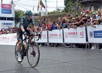 Momento que Higuita vuelve a ser campeón nacional de ruta