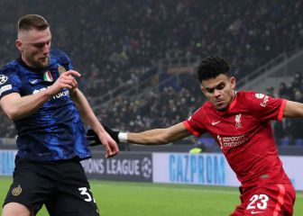 Luis Díaz, el revulsivo de Klopp para el triunfo ante Inter