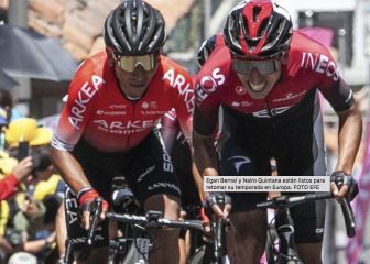 Nairo, impresionado con Egan: 